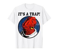 Poster Star Wars Admiral Ackbar It's A Trap Circle Maglietta