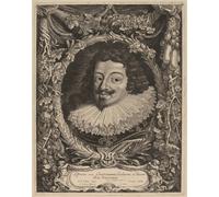 Poster storico ritratto barocco arte da parete stile reale -...