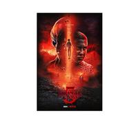 Poster Stranger & Things Season 5 Hawkins Will Fall 2024, poster artistico da parete su tela, decorazione artistica da parete per soggiorno, camera da letto, senza cornice, 50 x 75 cm