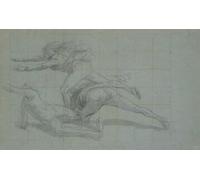 Poster Study for 'The Siege of Gibillar' (1785-86) di John Singleton Copley (24 x 36)