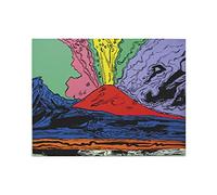 POSTER su carta fotografica premium 270 gr - Andy Warhol - Vesuvius - Fine Art Print Locandina HD 100% QUALITà ITALIA Idea Regalo Casa quadro home (A0)