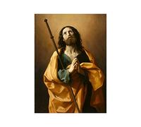 POSTER su carta fotografica premium 270 gr - Guido Reni San Giacomo - Fine Art Print Locandina HD 100% QUALITà ITALIA Idea Regalo Casa quadro home (A4)