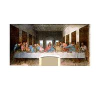 POSTER su carta fotografica premium 270 gr - Leonardo da Vinci - L'Ultima Cena - Fine Art Print Locandina HD 100% QUALITà ITALIA Idea Regalo Casa quadro home (A2)