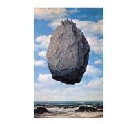 POSTER su carta fotografica premium 270 gr - Magritte - Chateau des Pyrenees - Fine Art Print Locandina HD 100% QUALITà ITALIA Idea Regalo Casa quadro home (A2)