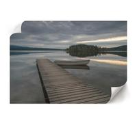 Poster su Tela 59,4x42 cm| Formato A2 | Lago di pace