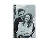 Poster su tela 60 * 90cm Senza Cornice June Carter Cash Poster Soggiorno Camera da letto Pittura Opera d'arte