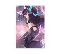 Poster su tela a tema anime Fire Force 24, decorazione artistica da parete per soggiorno e camera da letto, senza cornice: 40 x 60 cm