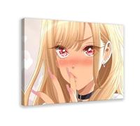 Poster su tela a tema anime My Dress-Up Darling 19, decorazione per camera da letto, ufficio, camera da letto, regalo, cornice 50 x 75 cm