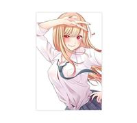 Poster su tela a tema anime My Dress-Up Darling 2, decorazione artistica da parete per soggiorno e camera da letto, senza cornice: 40 x 60 cm