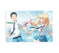 Poster su tela a tema anime My Dress-Up Darling 5, decorazione per camera da letto, sport, ufficio, camera da letto, regalo, senza cornice: 40 x 60 cm