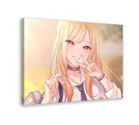 Poster su tela a tema anime My Dress-Up Darling 6, decorazione per camera da letto, sport, ufficio, camera da letto, regalo, dimensione: 40 x 60 cm