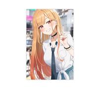 Poster su tela a tema anime My Dress-Up Darling 9, decorazione artistica da parete per soggiorno e camera da letto, senza cornice: 50 x 75 cm