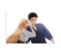 Poster su tela a tema anime My Dress-Up Darling, decorazione per camera da letto, per ufficio, camera da letto, regalo, senza cornice: 50 x 75 cm