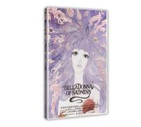 Poster su tela Belladonna of Sadness, decorazione per camera da letto, ufficio, stanza, regalo, 60 x 90 cm