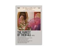 Poster su tela con album di Dolly Parton The Fairest of Them All, poster artistico da parete per soggiorno, 30 x 45 cm, senza cornice, stile