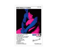 Poster su tela con album musicale TV Girl Who Really Cares Band, decorazione artistica da parete per soggiorno e camera da letto, senza cornice, stile 20 x 30 cm