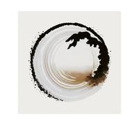 Poster su tela con arte minimalista zen della pace, decorazione per camera da letto, ufficio, camera da letto, regalo, 50 x 50 cm