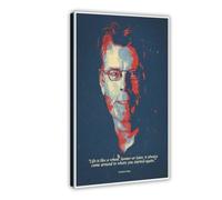 Poster su tela con citazione motivazionale di Stephen King 9, decorazione artistica da parete per soggiorno e camera da letto, 40 x 60 cm