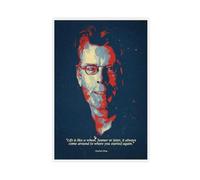 Poster su tela con citazione motivazionale di Stephen King 9, decorazione artistica da parete per soggiorno e camera da letto, 30 x 45 cm
