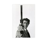 Poster su tela con Clint Eastwood Dirty Pleasure, decorazione artistica da parete per soggiorno, camera da letto, senza cornice, stile 30 x 45 cm