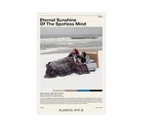 Poster su tela con copertina classica del film Eternal Sunshine of the Spotless Mind (12), decorazione artistica da parete per soggiorno e camera da letto, senza cornice, 30 x 45 cm