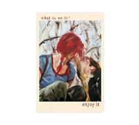 Poster su tela con copertina classica del film Eternal Sunshine of the Spotless Mind (18), decorazione artistica da parete per soggiorno e camera da letto, senza cornice, 30 x 45 cm