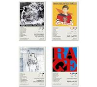 Poster su tela con copertina di album Rage Against The Machine, edizione limitata, decorazione per camera da letto, ufficio, camera da letto, regalo, decorazione per ufficio, camera da letto, senza