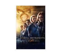 Poster su tela con film The Mortal Instruments City of Bones (2013), decorazione per camera da letto, sport, ufficio, stanza, regalo, senza cornice, 20 x 30 cm