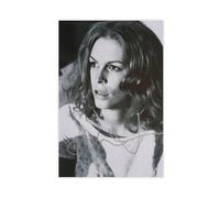 Poster su tela con foto di Jamie Lee Curtis Autogramm Signiert, decorazione per camera da letto, sport, paesaggio, ufficio, stanza, regalo, senza cornice, 40 x 60 cm