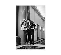 Poster su tela con Helmut Newton, decorazione per camera da letto, ufficio, camera da letto, regalo, 60 x 90 cm
