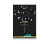 Poster su tela con immagine di David Lynch Chirashi giapponese del 1999 The Straight Story del 1999, per camera da letto, ufficio, stanza, regalo, senza cornice, 60 x 90 cm