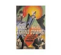Poster su tela con immagine di The Big Sleep (Le Grand Sommeil), decorazione per camera da letto, sport, ufficio, camera, regalo, senza cornice, 30 x 45 cm