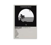 Poster su tela con immagine di The Neighbourhood Wiped Out, decorazione artistica da appendere alla casa, per bar, decorazione artistica da parete per interni, poster, senza cornice, 20 x 30 cm