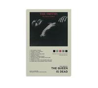 Poster su tela con immagine di The Queen Is Dead-The Smiths, decorazione artistica da appendere per la casa, per bar, decorazione artistica da parete per interni, poster senza cornice, stile 20 x 30