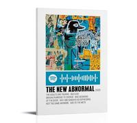 Poster su tela con immagine di The Strokes The New Anormal, decorazione artistica da appendere per la casa, per bar, decorazione artistica da parete per interni, con cornice, stile 30 x 45 cm