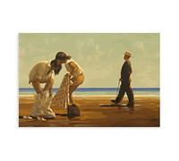 Poster su tela con Jack Vettriano 18, decorazione per camera da letto, sport, ufficio, camera da letto, regalo, senza cornice, 40 x 60 cm