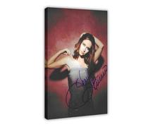 Poster su tela con Jennifer Love Hewitt, decorazione per camera da letto, ufficio, stanza, regalo, 60 x 90 cm