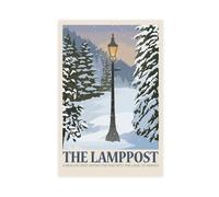 Poster su tela con le cronache di Narnia, decorazione per camera da letto, sport, ufficio, stanza, regalo, senza cornice, 30 x 45 cm