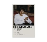 Poster su tela con Lorenzo Zurzolo, decorazione per camera da letto, serie coreana, per ufficio, camera da letto, regalo, dimensione: 50 x 75 cm, senza cornice, stile 12