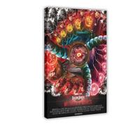 Poster su tela con motivo Doctor Strange in The Multiverse, decorazione per camera da letto, sport, ufficio, stanza, regalo, stile cornice, 60 x 90 cm