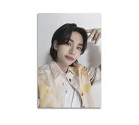 Poster su tela con motivo "Stray Kids", motivo: HYUNJIN, 5 poster decorativi decorativi da parete e arte moderna per la camera da letto (50 x 75 cm)