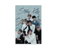 Poster su tela con motivo The Stray Kids, per soggiorno, camera da letto, sala giochi, ufficio, 30 x 45 cm, senza cornice