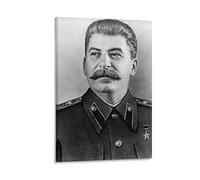 Poster su tela con personaggi politici sovietici di Joseph Stalin, decorazione moderna per camera da letto, 20 x 30 cm