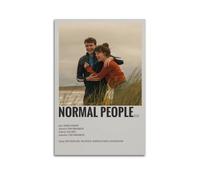 Poster su tela con persone normali, decorazione per la stanza, poster artistico per camera da letto e soggiorno, 30 x 45 cm, senza cornice, stile