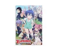 Poster su tela con scritta "I Was Reincarnated As The 7th Prince So I Can Take My Time Perfecting My Magical Ability Popolare", poster su tela, decorazione artistica da parete per camera da letto