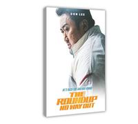 Poster su tela con scritta in inglese "No Way Out", decorazione per camera da letto, ufficio, camera da letto, regalo, 20 x 30 cm