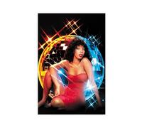 Poster su tela con scritta in lingua inglese "Thank God It's Friday (1978) Donna Summer Cult Musical Movie Poster decorazione per camera da letto, ufficio, camera da letto, regalo, 40 x 60 cm