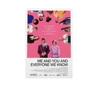 Poster su tela con scritta "Me and You and Everyone We Know", poster di film per camera da letto, decorazione per ufficio, camera da letto, regalo, senza cornice, 30 x 45 cm