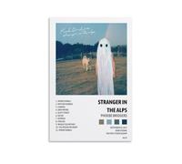 Poster su tela con scritta "Stranger in the Alps by Phoebe Bridgers", decorazione classica, impermeabile, impermeabile, universale, decorazione artistica da parete, idea regalo, 30 x 45 cm, senza