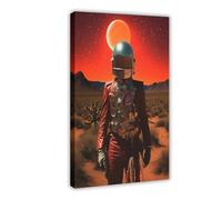 Poster su tela con sguardi complessi, decorazione per camera da letto, ufficio, stanza, regalo, 60 x 90 cm